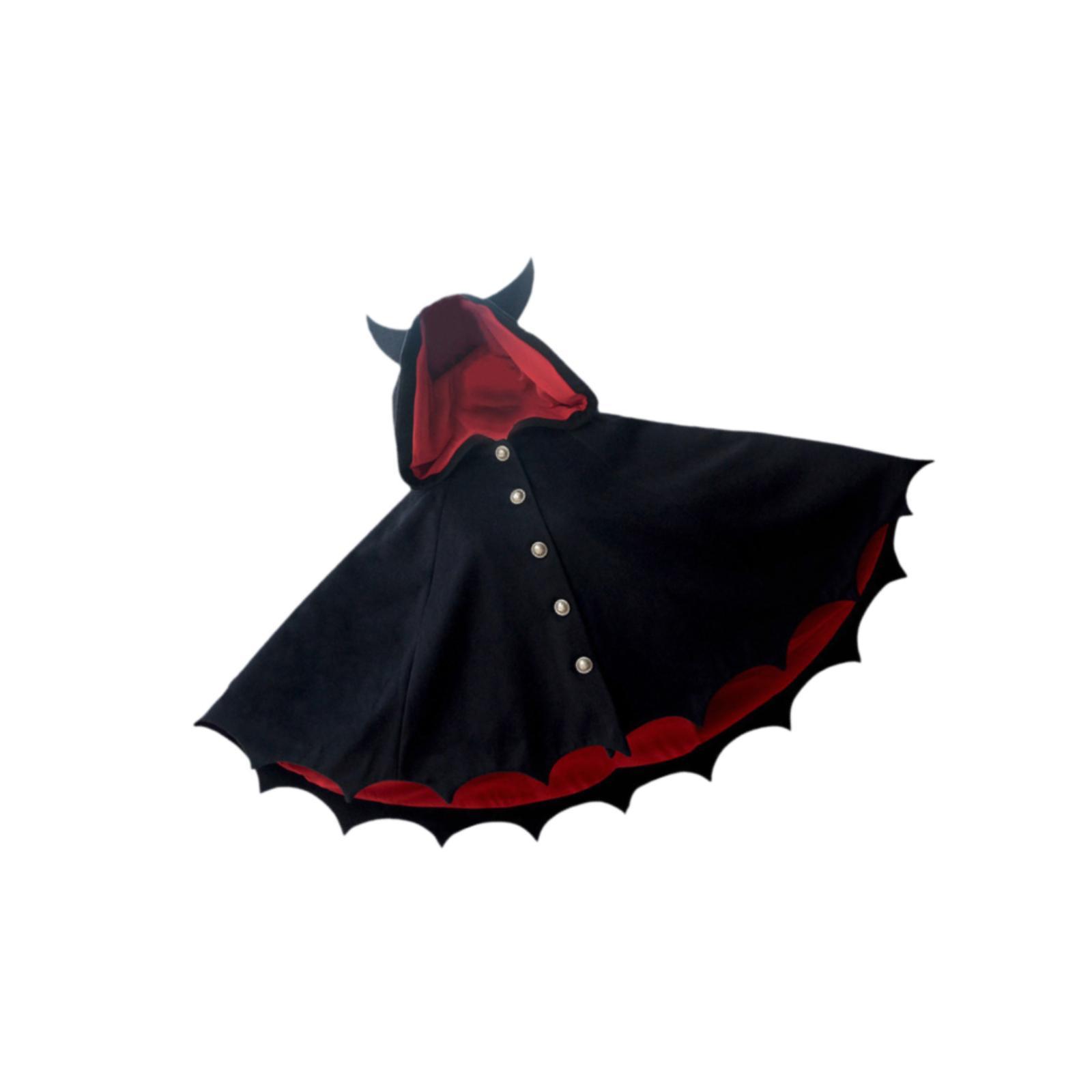 Cosplay Prop Pattern - Jubah Elegan dengan Tudung untuk Anak