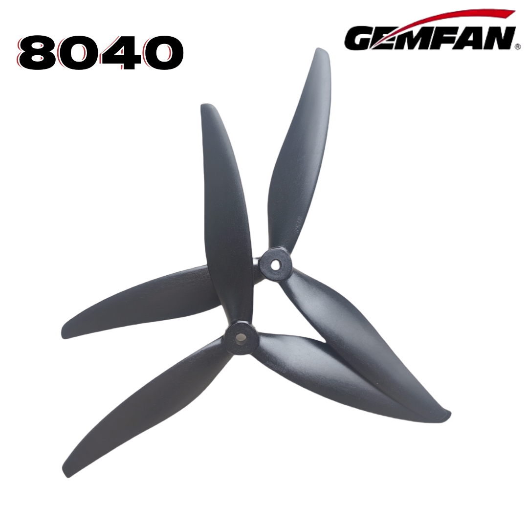 Ekko Cosplay Prop - Gemfan 8040 8X4X3 3-Blade 8-Inch Baling-Baling