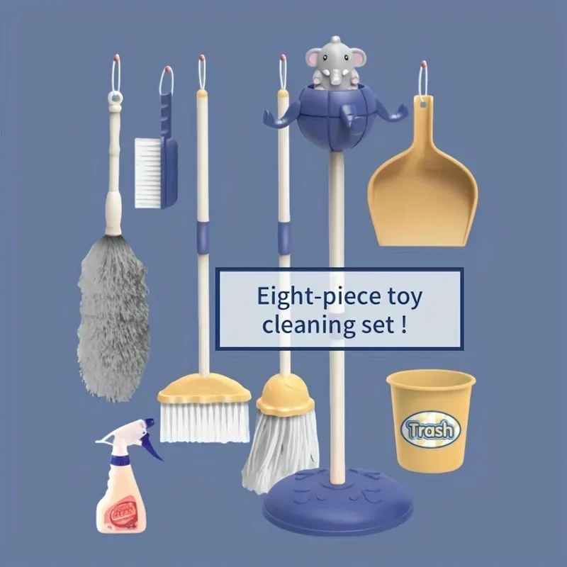 Cosplay Prop Kit - Set Peralatan Pembersih Rumah Simulasi 8
