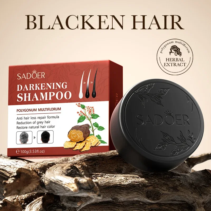 Hair Spray Color - 100g sampo Polygonum Multiflorum sabun Bar