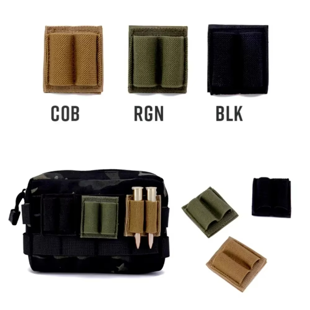 Velcro Hook Loop - Tempelan Penahan Kartrid Taktis untuk 2