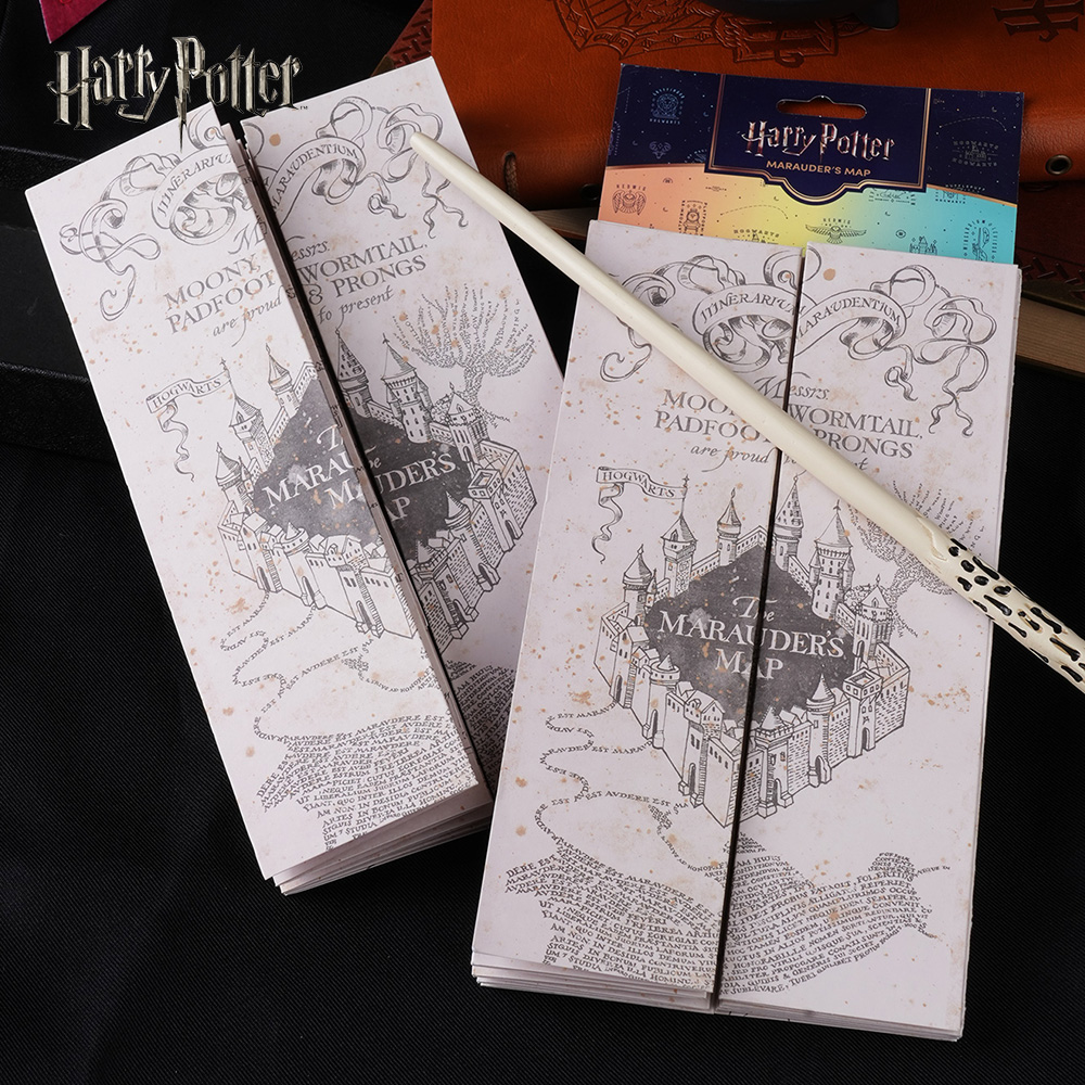 Cosplay Props - 1 Buah Peta Sekolah Sihir Marauder,