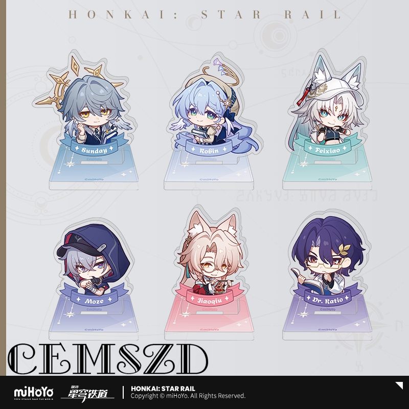 [Asli] Game Honkai Star Rail M - Acrylic Cosplay Prop ulasan dan harga