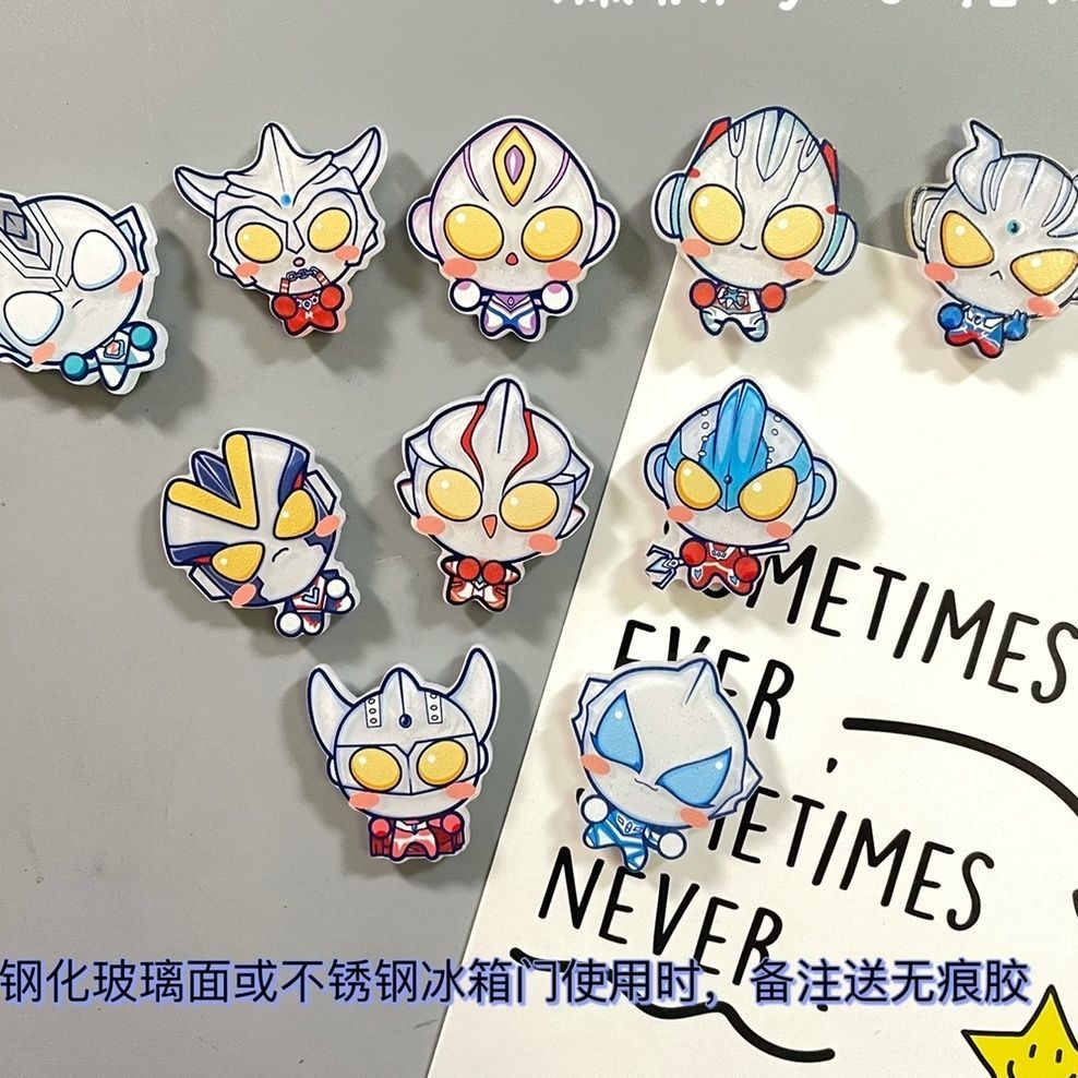 Magnet Kulkas Ultraman Keren B - Acrylic Cosplay Prop ulasan dan harga