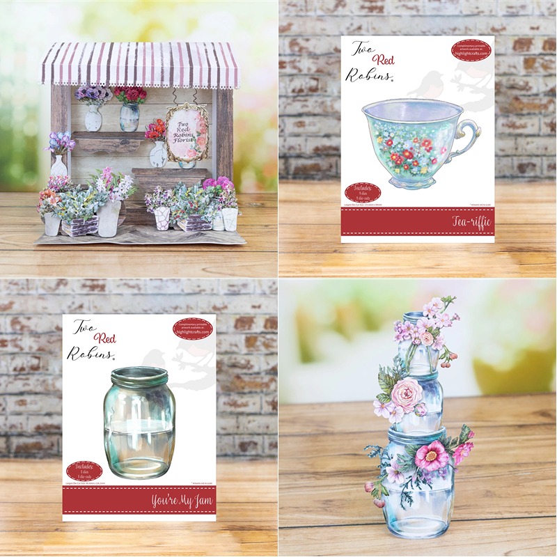 Cerise Bloom Die Set Alat Pemo - Craft Knife Set ulasan dan harga