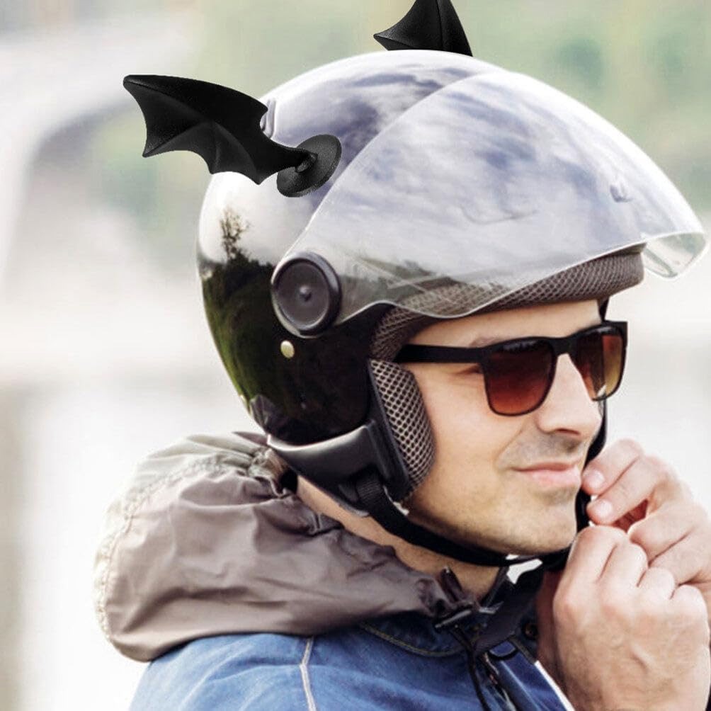    Helm Motor Halloween denga - Cosplay Bat Prop ulasan dan harga