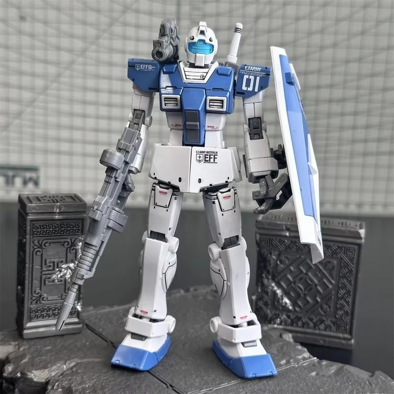 HG GTO GM, Tim Anjing Putih, M - Bandai Gundam Rg ulasan dan harga