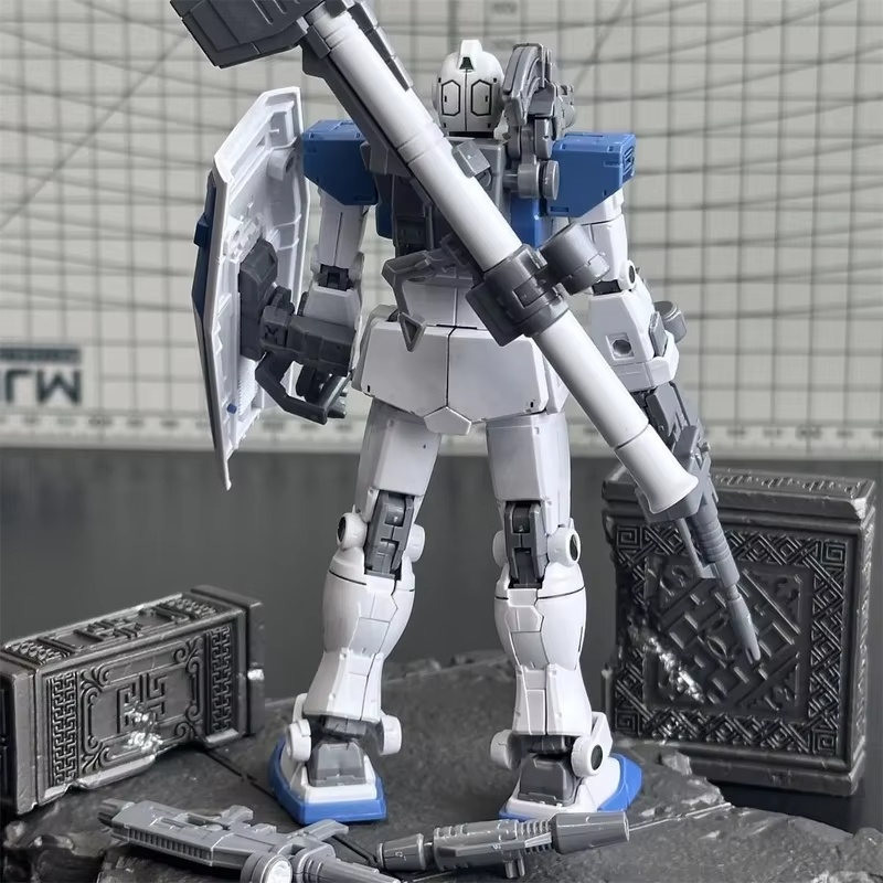 HG GTO GM, Tim Anjing Putih, M - Bandai Gundam Rg ulasan dan harga
