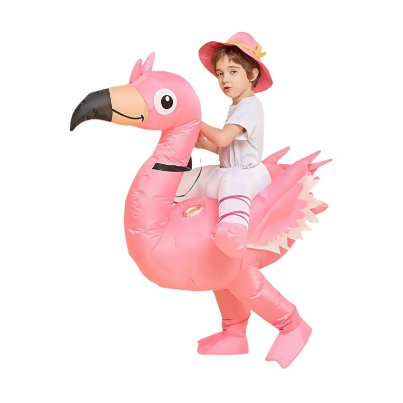 Kostum Tiup Flamingo Merah Mud - Cosplay Props ulasan dan harga