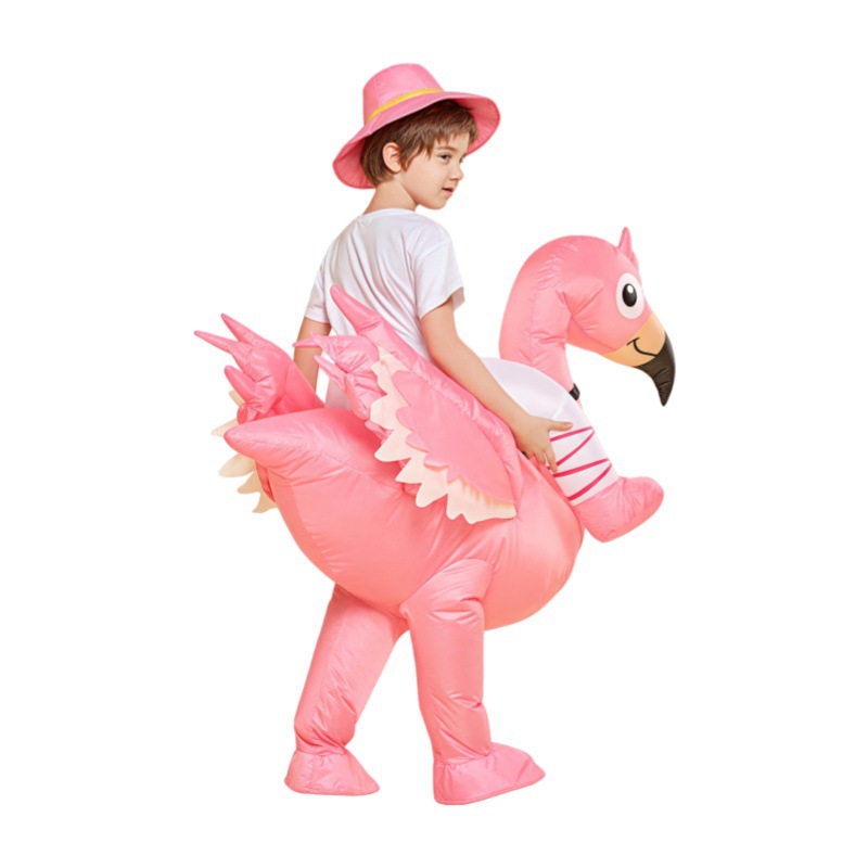 Kostum Tiup Flamingo Merah Mud - Cosplay Props ulasan dan harga