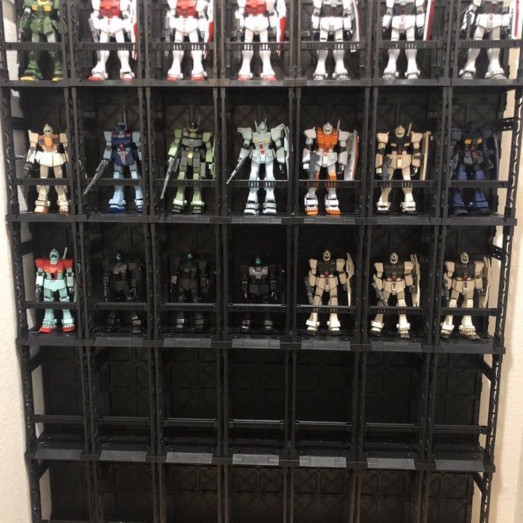 Rak Display Gundam Gnaku HG/RG - Bandai Gundam Rg ulasan dan harga