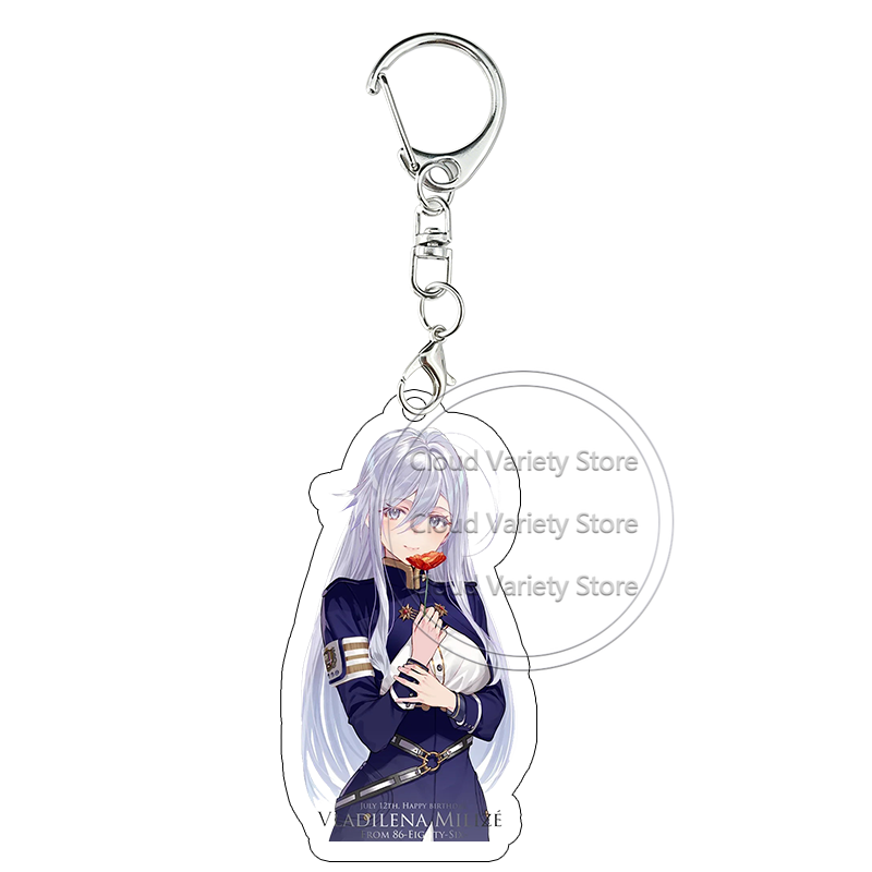 86 Eighty Six Gantungan Kunci  - Acrylic Cosplay Prop ulasan dan harga