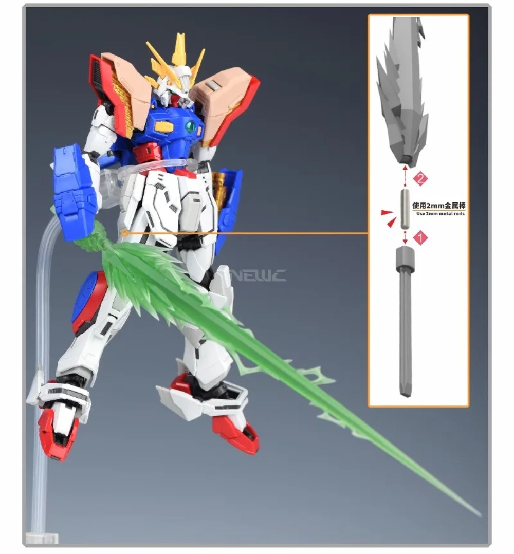 NewC 3D Light‑Curing Printed B - Bandai Gundam Rg ulasan dan harga