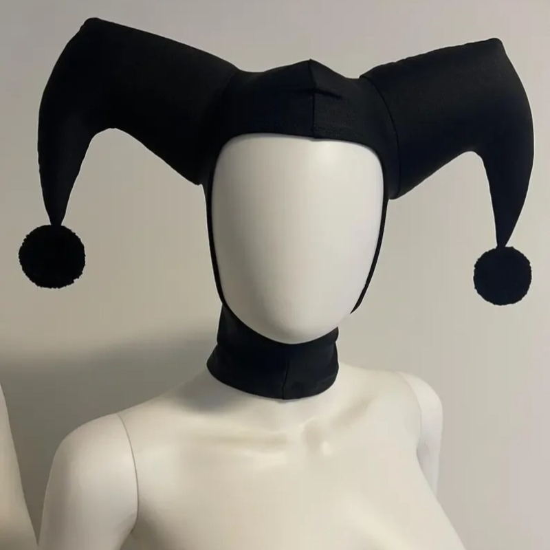 Topi Cosplay QQ Jester Hitam/M - Briar Cosplay Prop ulasan dan harga