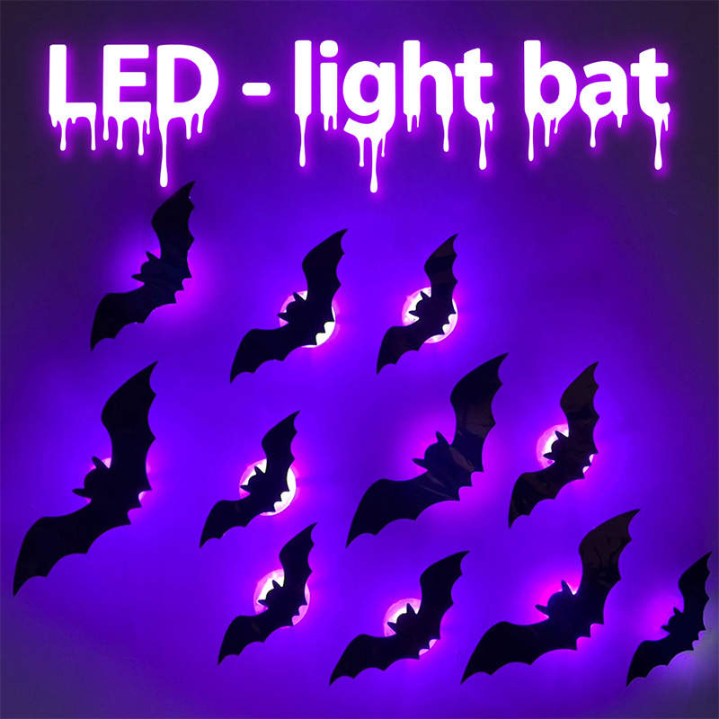 Stiker Dinding Kelelawar LED S - Cosplay Bat Prop ulasan dan harga
