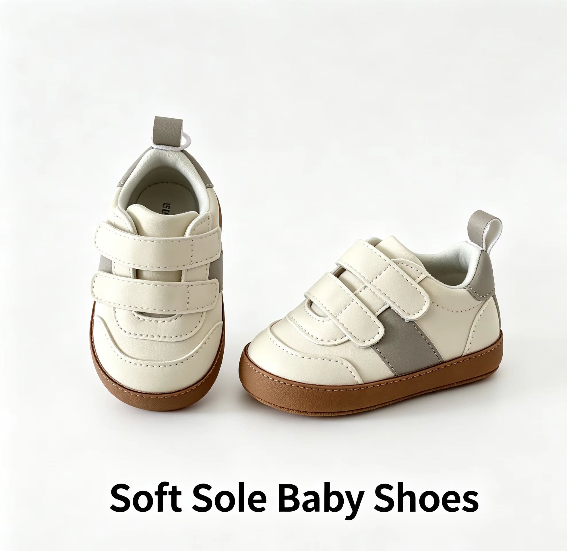 Sepatu Bayi Oddler Sol Lembut  - Velcro Hook Loop ulasan dan harga