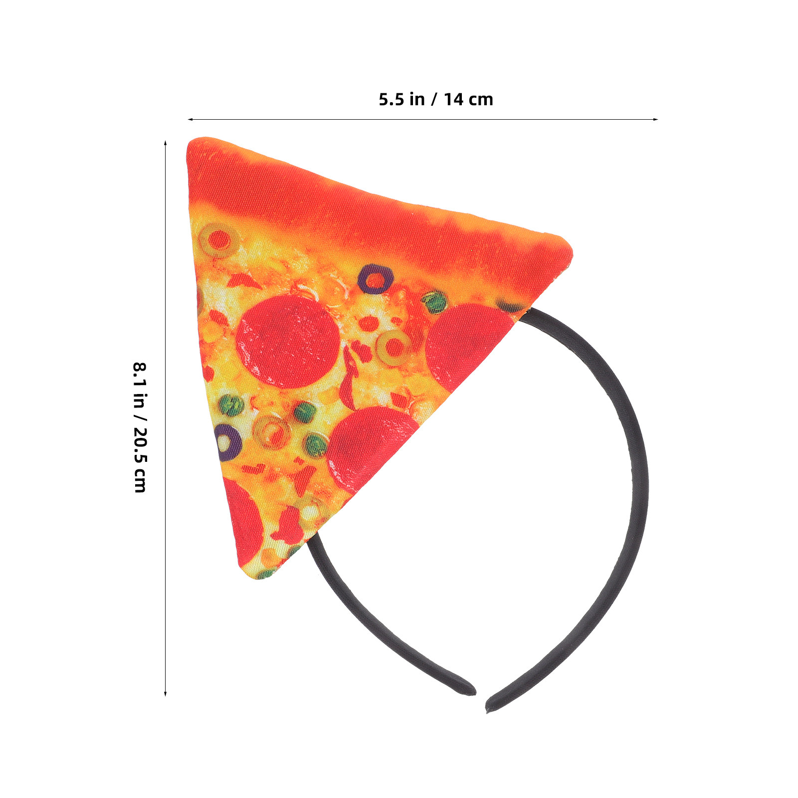 2 Buah Ikat Kepala Pizza Simpa - Briar Cosplay Prop ulasan dan harga
