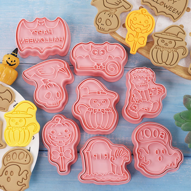 Cetakan Kue Halloween 8Pcs Ben - Cosplay Bat Prop ulasan dan harga
