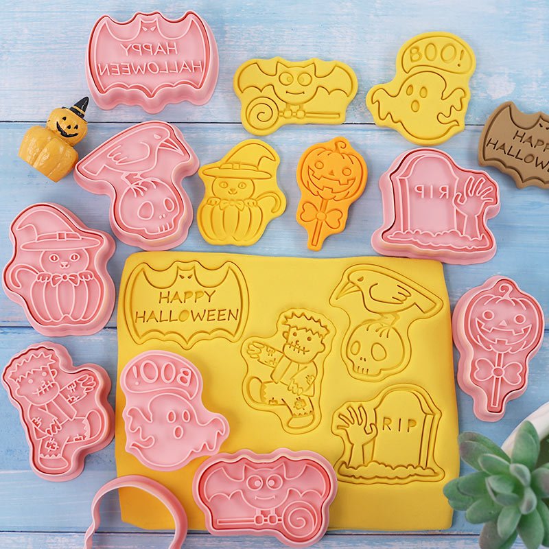 Cetakan Kue Halloween 8Pcs Ben - Cosplay Bat Prop ulasan dan harga