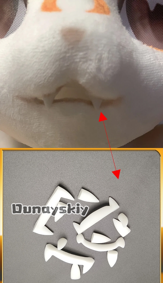 Aksesori Kostum Cosplay Gigi P - Cosplay Prop 3D Print ulasan dan harga