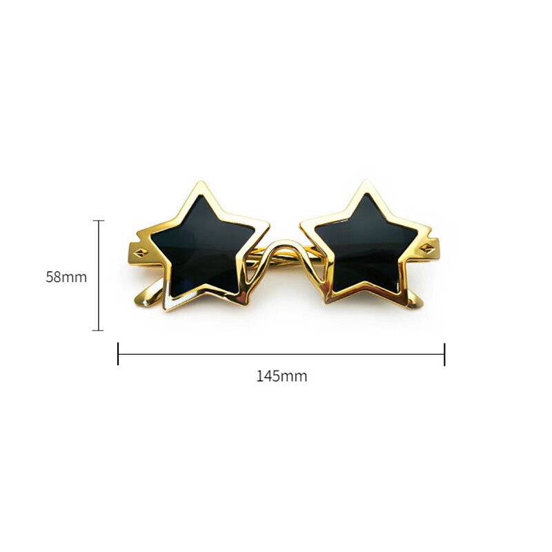 Kacamata Hitam Bermotif Bintan - Cosplay Prop Pattern ulasan dan harga