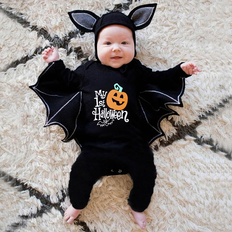 Kostum Halloween Pertama Bayi  - Cosplay Bat Prop ulasan dan harga